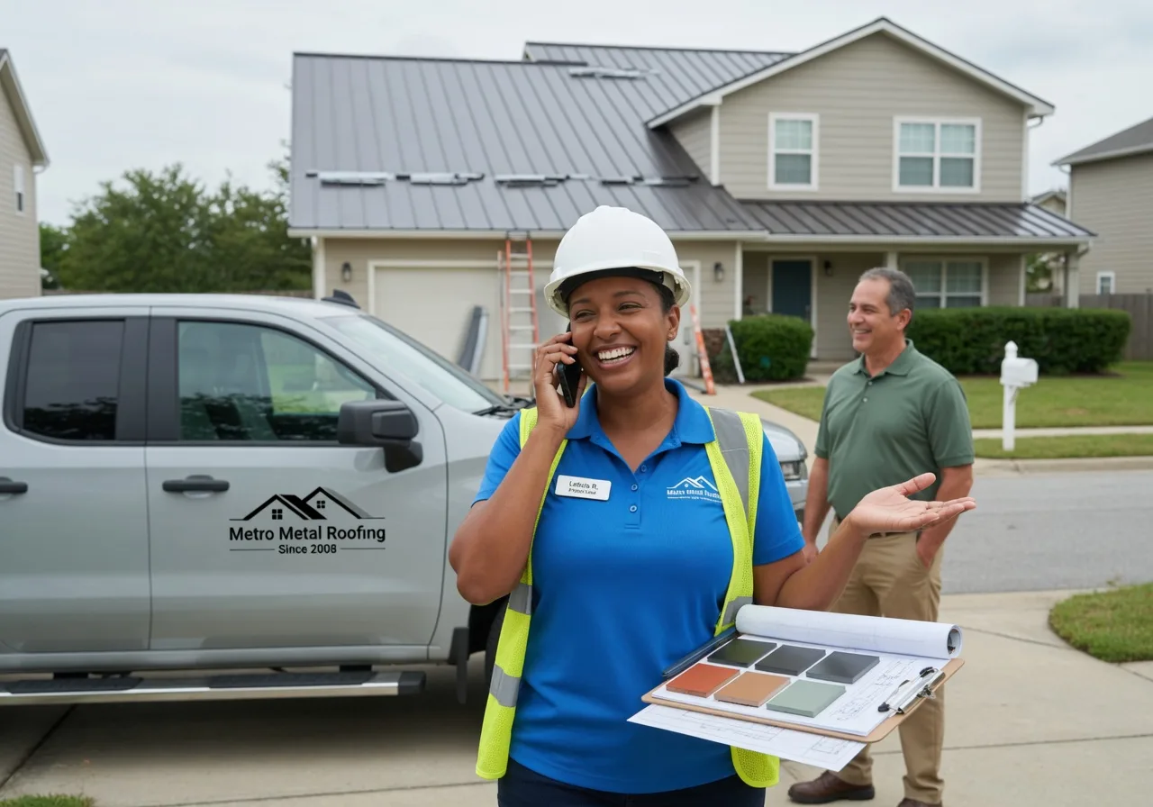 Storm Damage Metal Roof Repair in Glenwood, GA